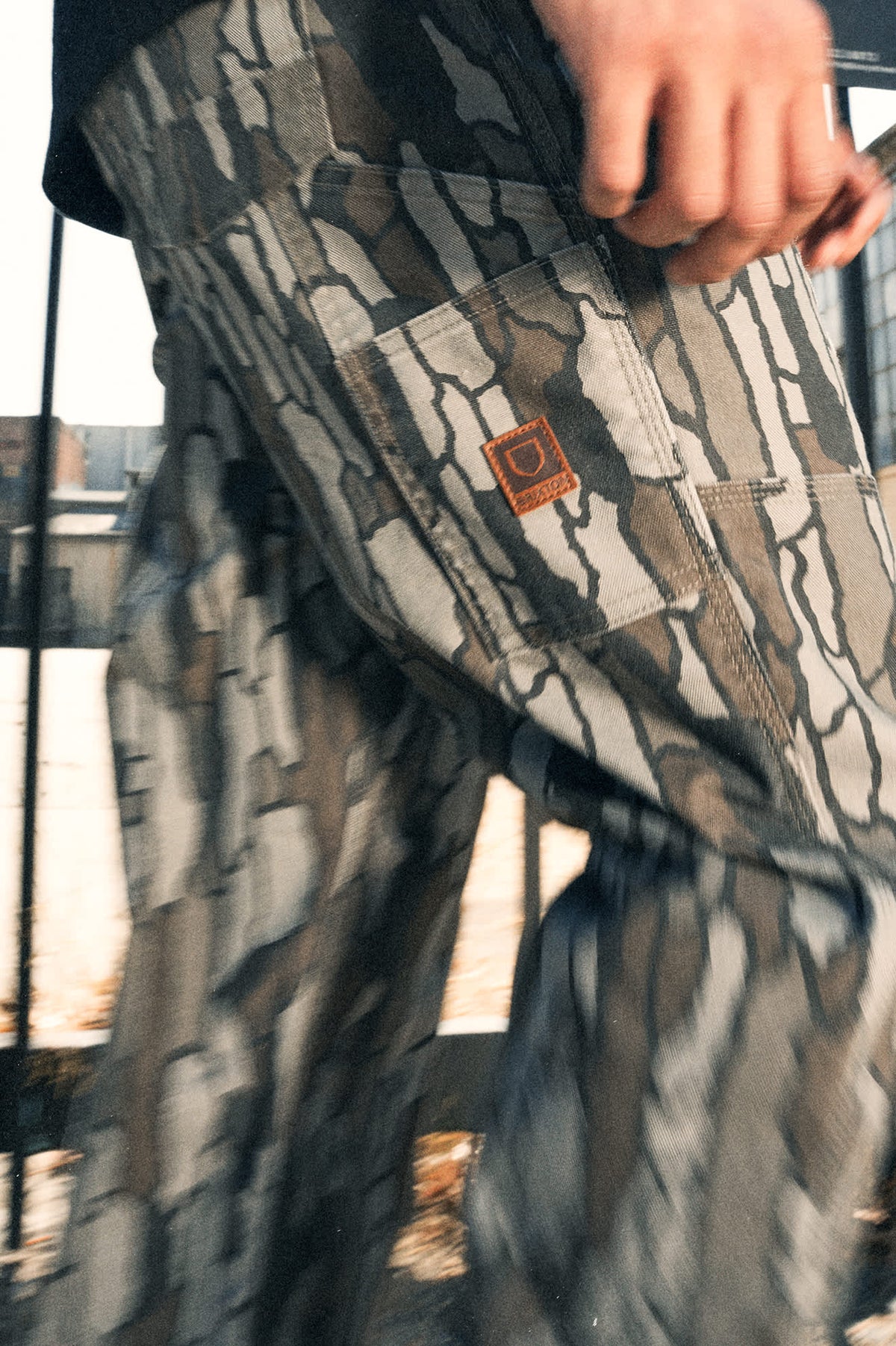 Brixton Builders Carpenter Bark Camo Pants