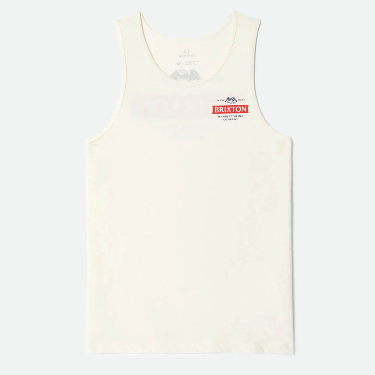 Brixton Pinnacle Off White Tank Top