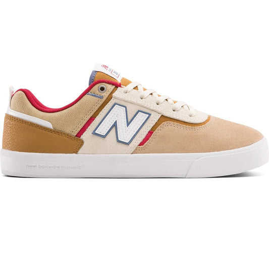 New Balance Shoes Numeric Jamie Foy 306 - Tan/Red - Bow Shock Marketplace