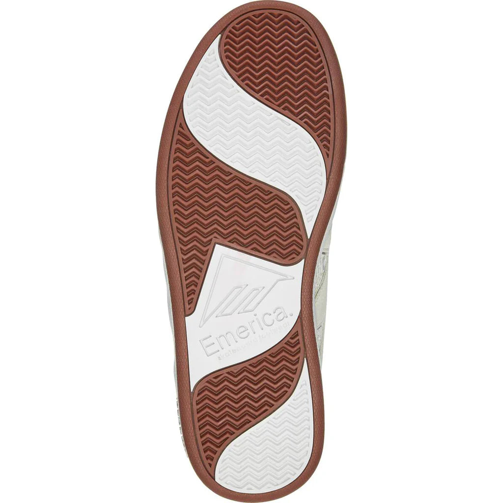 Emerica Shoes OG-1 Skateshop Day - White/Burgundy - Bow Shock Marketplace