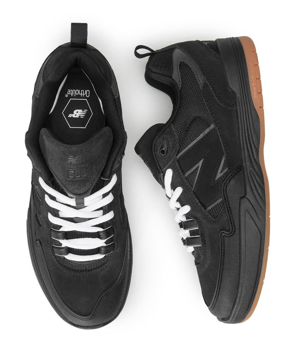 New Balance Shoes Numeric Tiago Lemos 808 - Black/Gum - Bow Shock Marketplace
