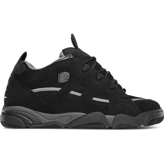 éS SCHEME BLACK / GREY SKATEBOARD SHOES