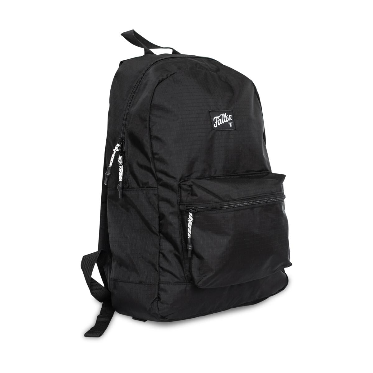 FALLEN DISORDER BLACK/WHITE BACKPACK - Bow Shock Marketplace