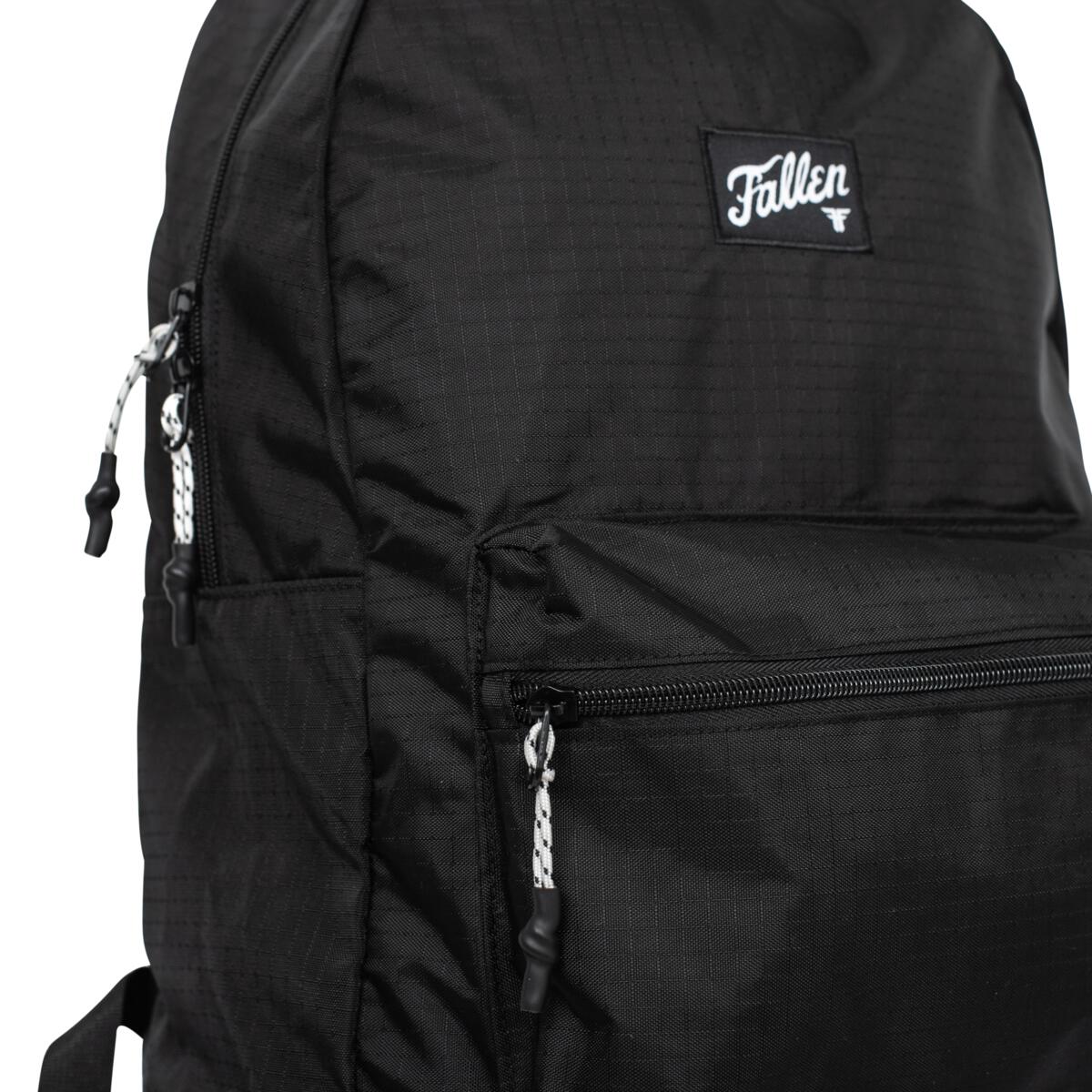 FALLEN DISORDER BLACK/WHITE BACKPACK - Bow Shock Marketplace