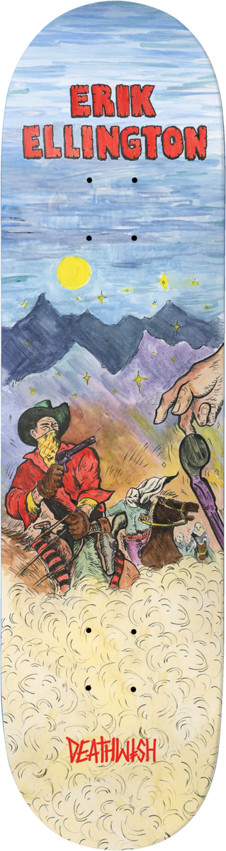 Deathwish Ellington Six Shooter 8.5" Skateboard Deck