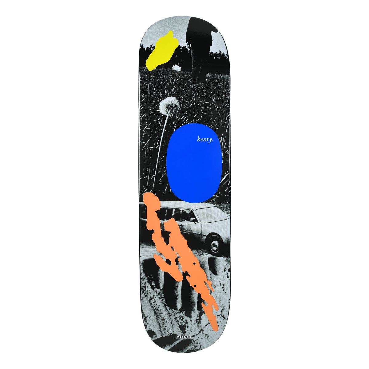 Quasi Henry 'Lawnmower' Skateboard Deck - 8.5″ - Bow Shock Marketplace