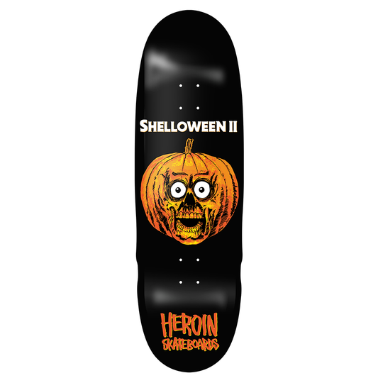 HEROIN "SHELLOWEEN 2" 10.1" SKATEBOARD DECK