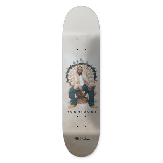 PRIMITIVE x OUTKAST RODRIGUEZ "REGAL" 8.25" SKATEBOARD DECK - Bow Shock Marketplace