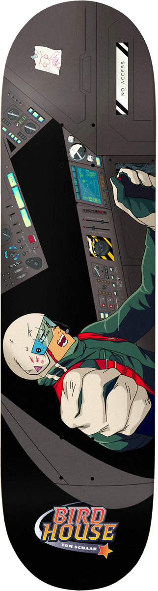 Birdhouse Schaar Red Shift 8.5" Skateboard Deck