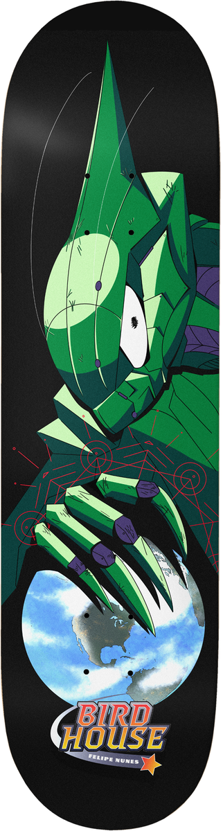 Birdhouse Nunes Red Shift 8.25" Skateboard Deck