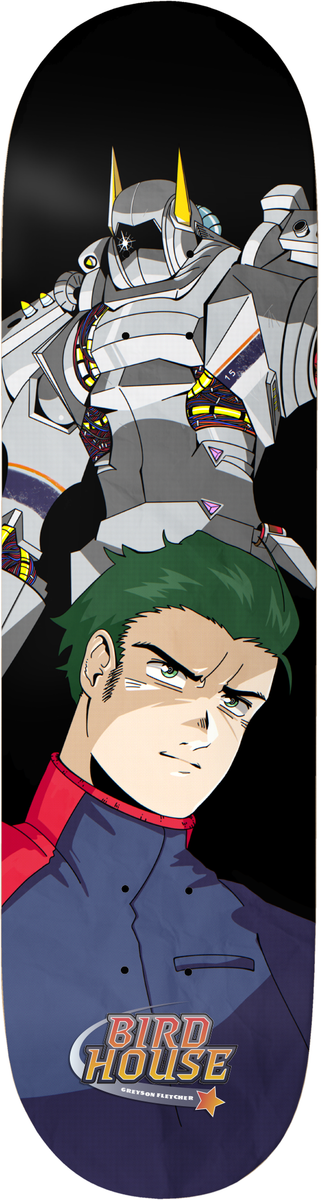 Birdhouse Fletcher Red Shift 8.625" Skateboard Deck