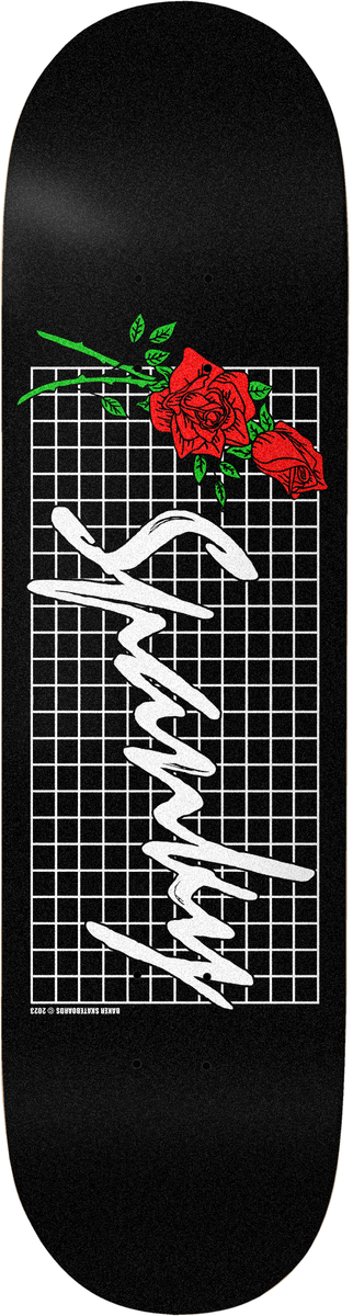 Baker Spanky Black Roses 8.25" Skateboard Deck