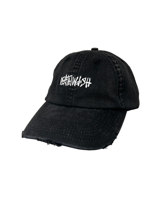 Deathwish Manny Black Strapback Dad Hat
