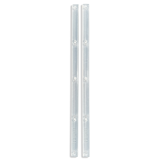 Opera "Clear" Skateboard Rails (Sold As Pair)