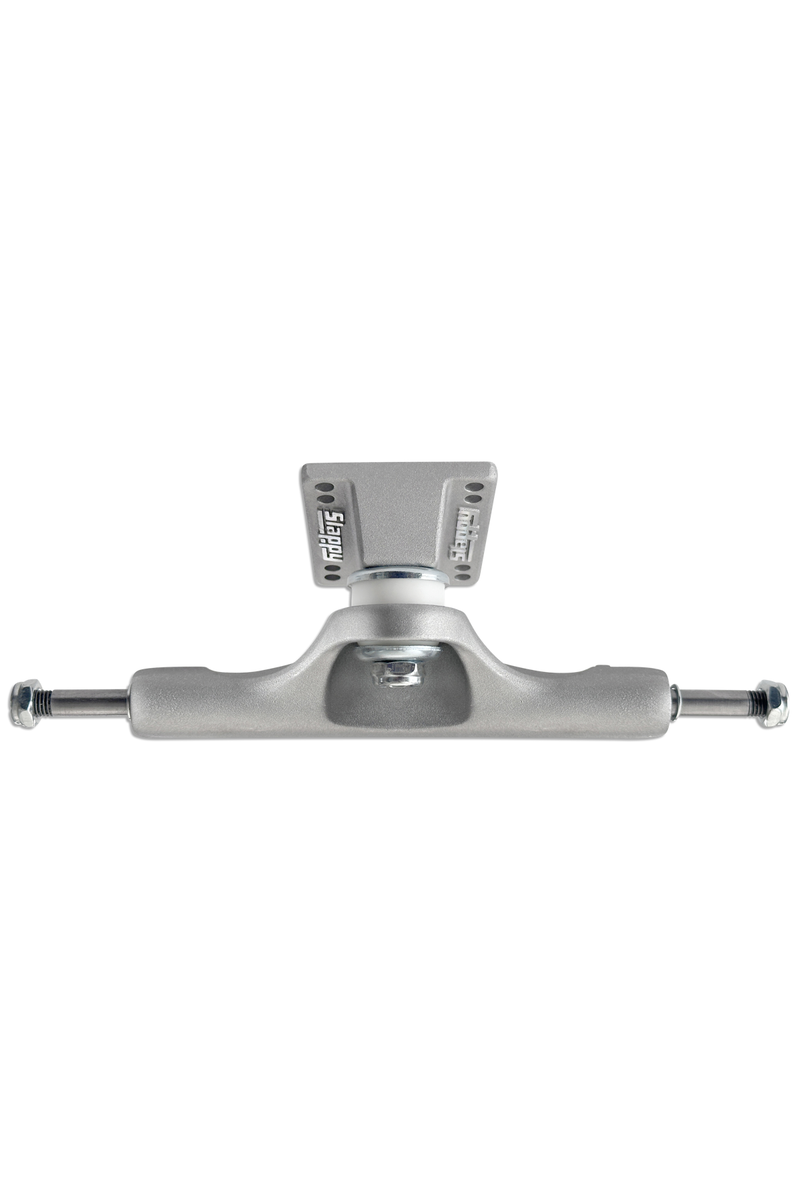 Slappy ST1 Classic Raw 9.0 (8 Hole Baseplate) Skateboard Trucks (Set of 2)