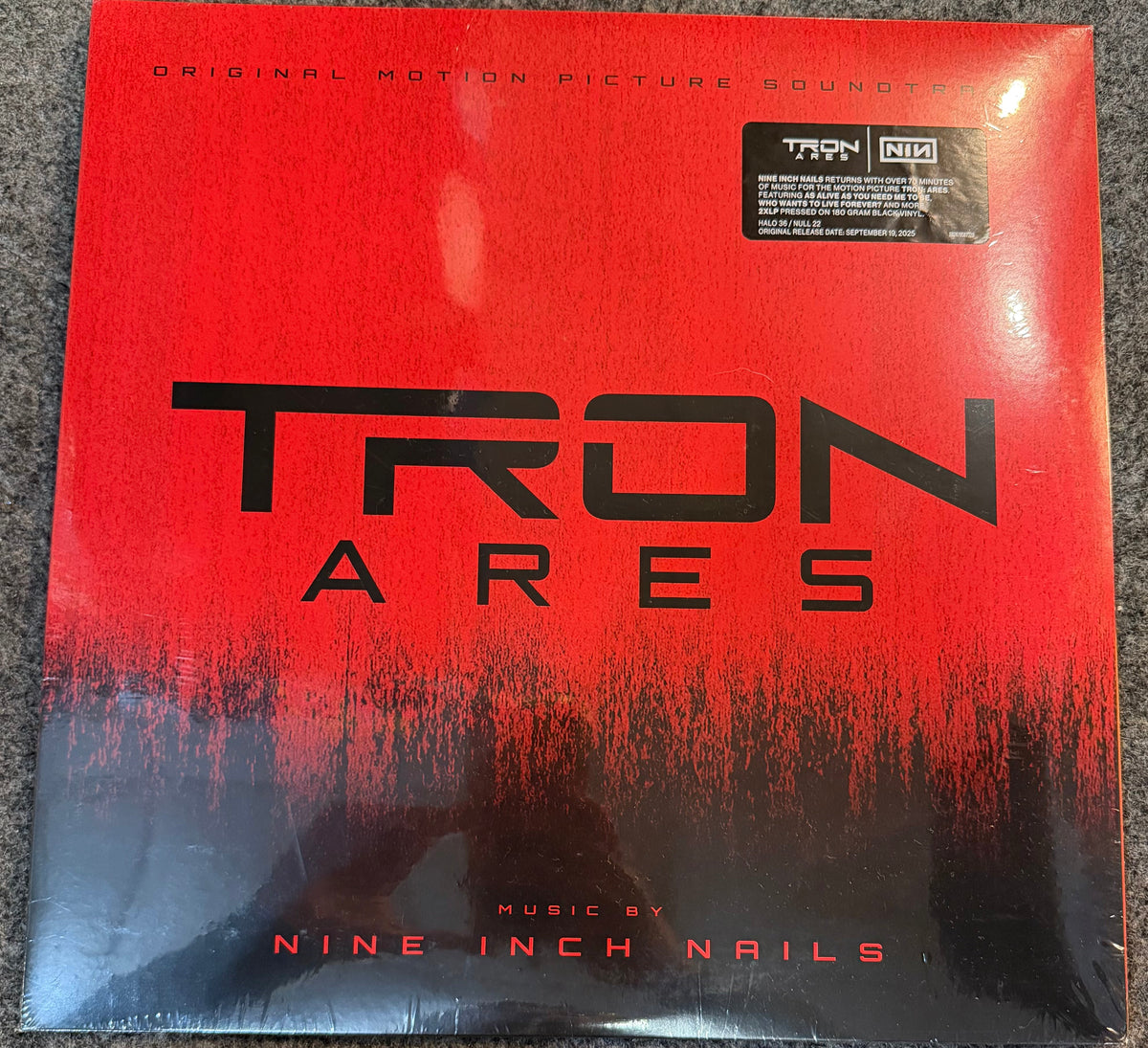 Tron Ares - O.S.T./Nine Inch Nails [180G] 2x Vinyl LP Record