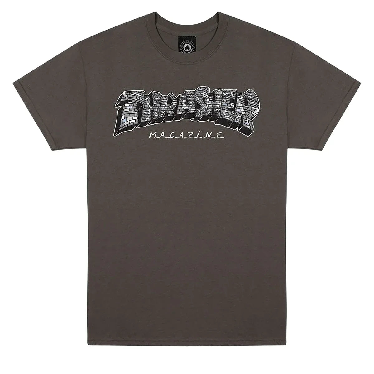 Thrasher Disco by Spanky Charcoal S/s Shirt