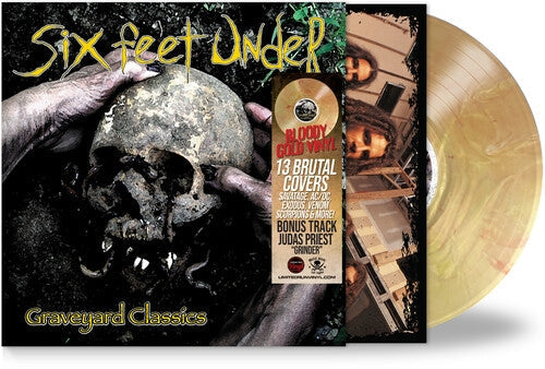 Six Feet Under - Graveyard Classics [Bloody Gold] Vinyl LP Record