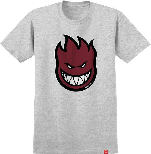 Spitfire Bighead Fill Heather Grey S/s Shirt