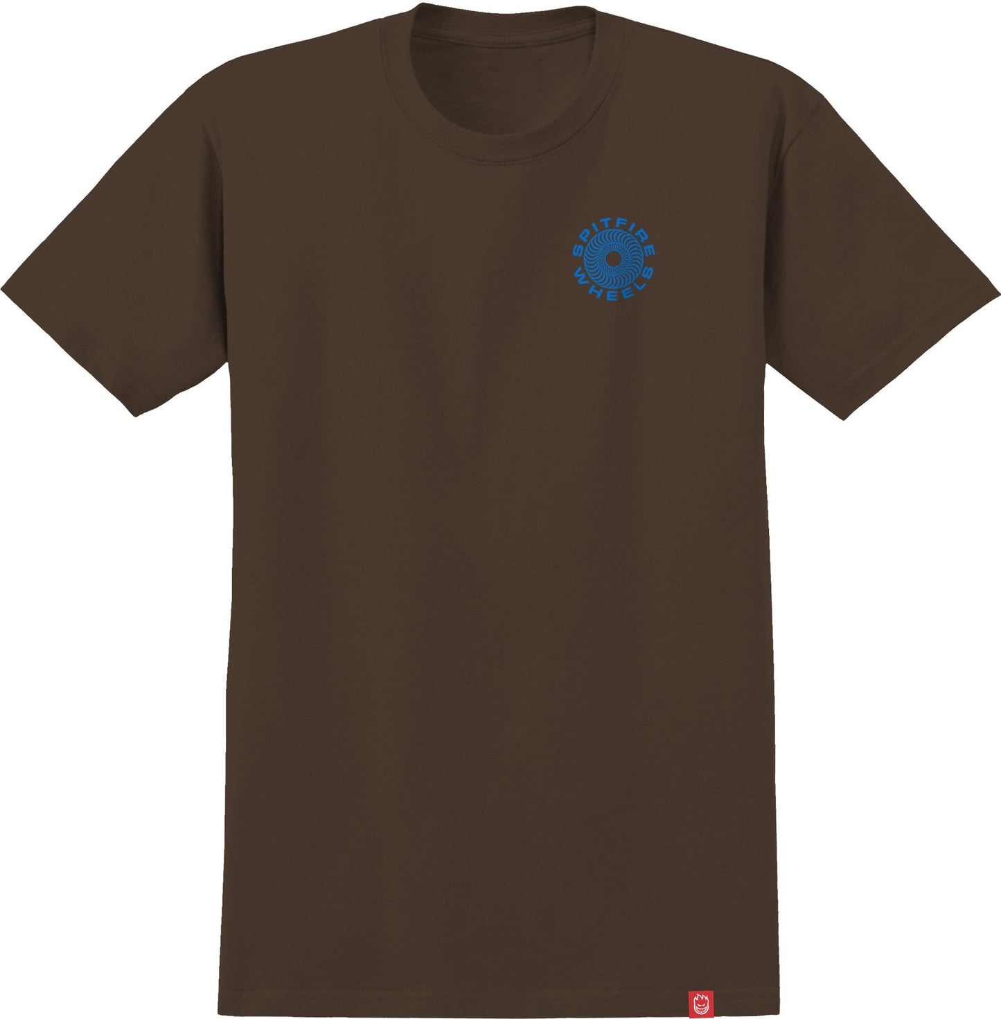 Spitfire Classic '87 Swirl Fill Dark Chocolate S/s Shirt