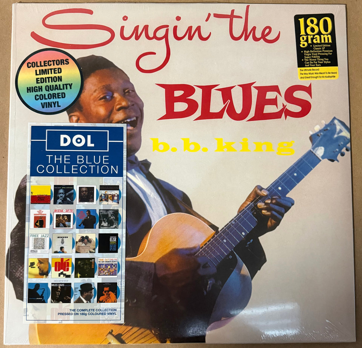 B.B. KING - Singin' The Blues [180G] (Color Vinyl) LP Record