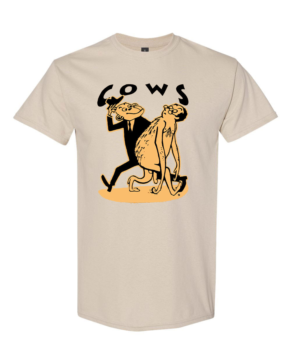 Cows "Darwin's Dilemma" T-Shirt w/ AmRep NOISE Back Logo