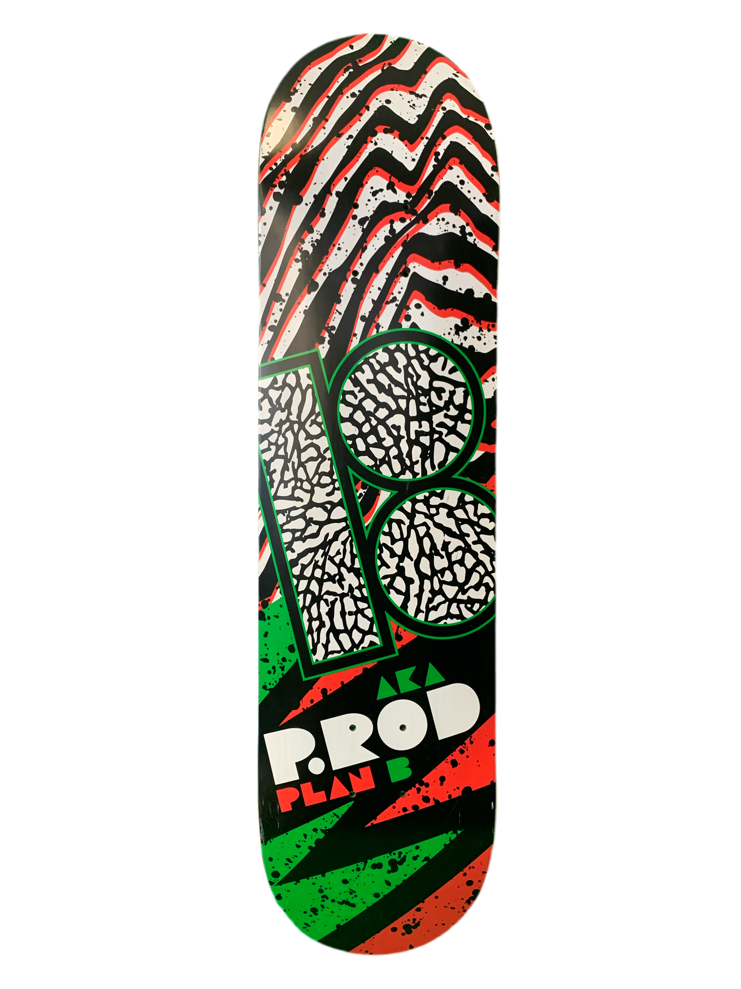 Plan B 2008 Paul Rodriguez Safari 8" Classic Skateboard Deck