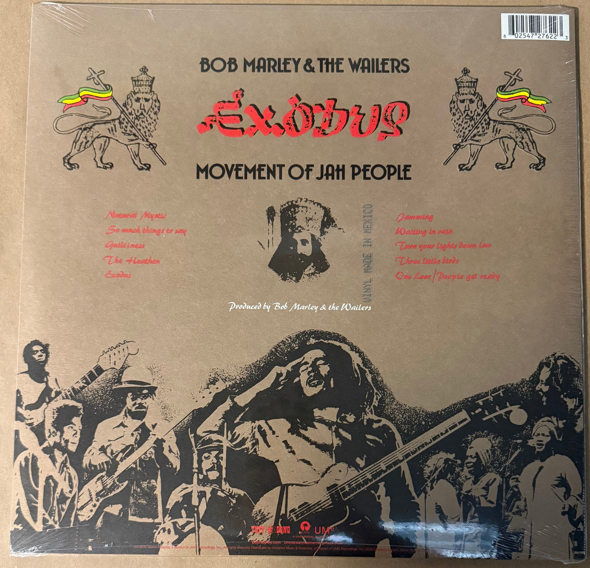 Bob Marley & The Wailers - Exodus [180G] Vinyl LP Record