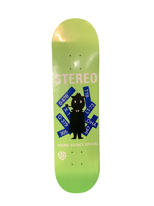 Stereo Benny Fairfax Sound Agency Special 7.8" Classic Skateboard Deck