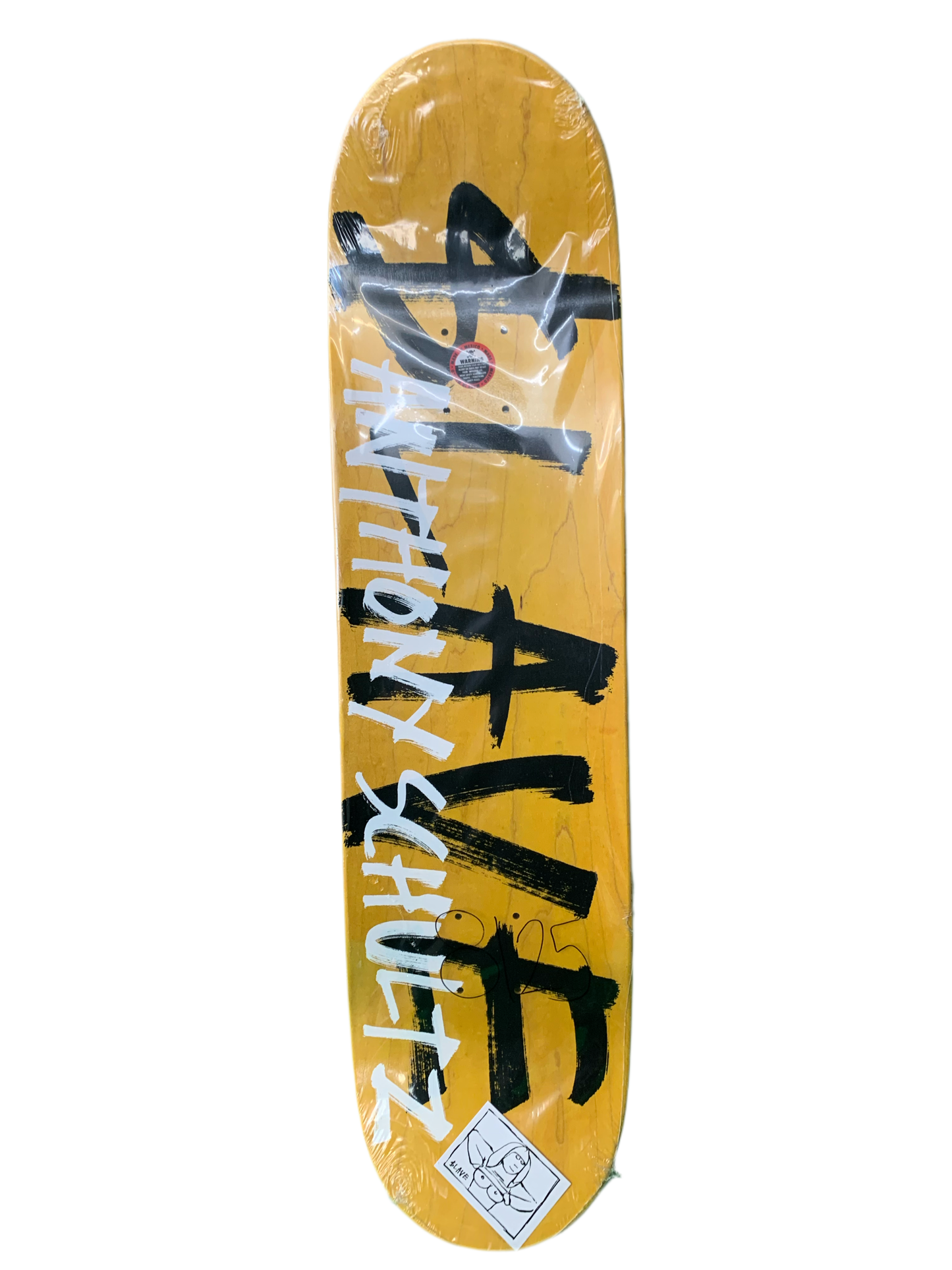 Slave Anthony Schultz Pro Logo 8.125" Classic Skateboard Deck