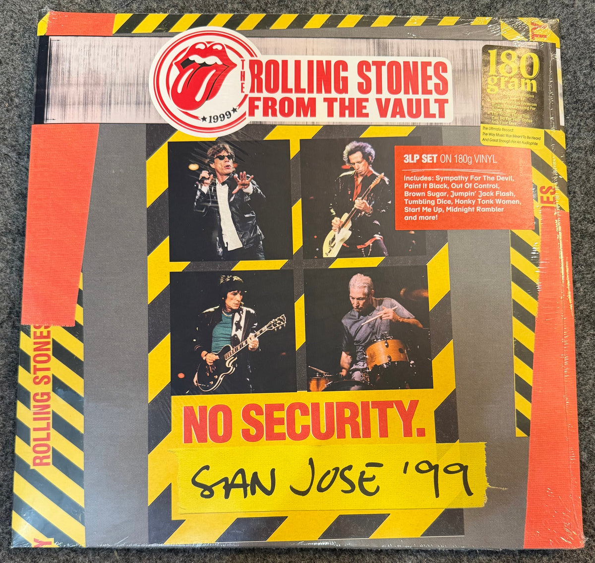 Rolling Stones - No Security San Jose '99 [180G] 3x Vinyl LP Record