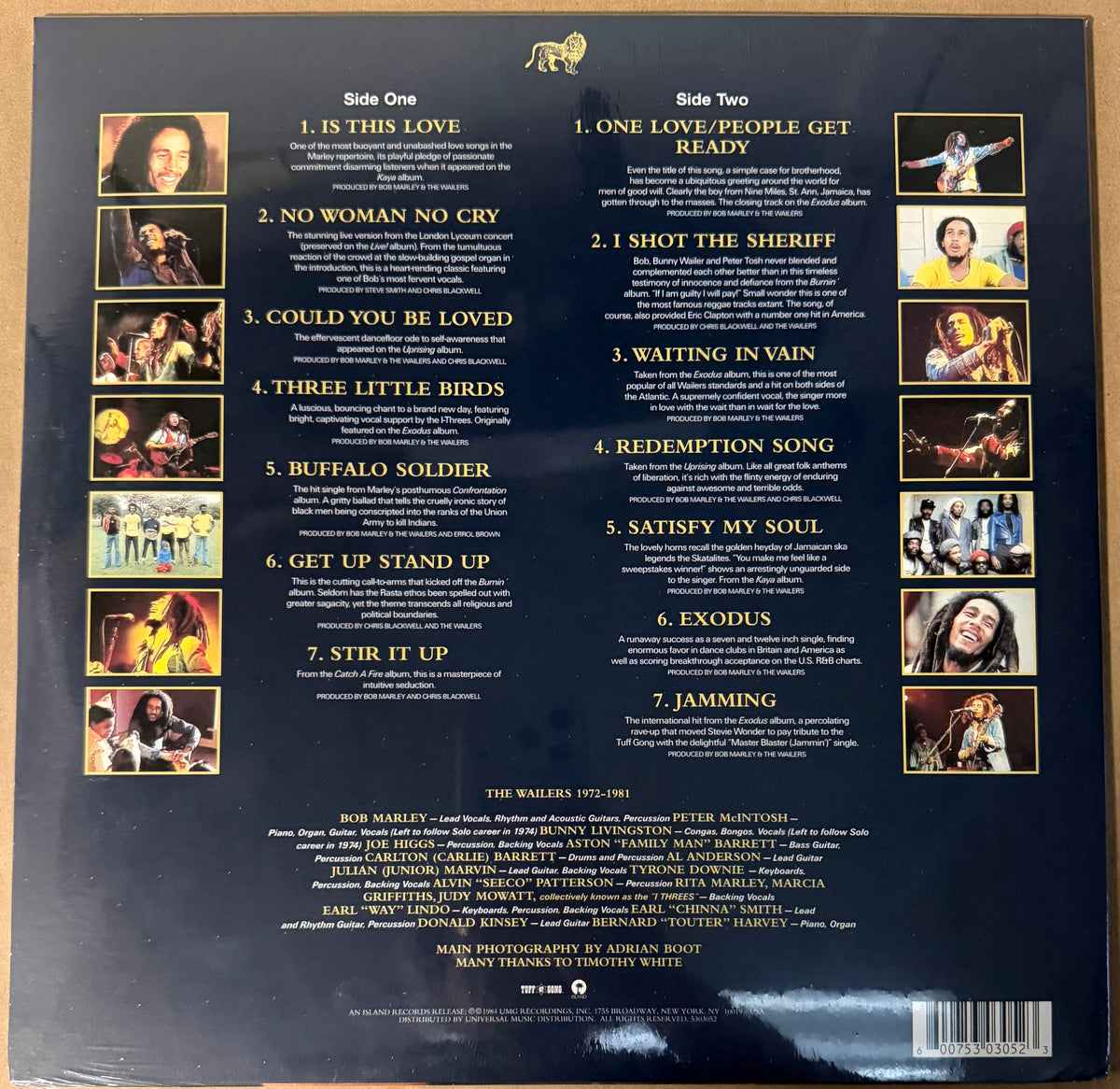 Bob Marley & The Wailers - Legend : The Best Of [180G] Vinyl LP Record