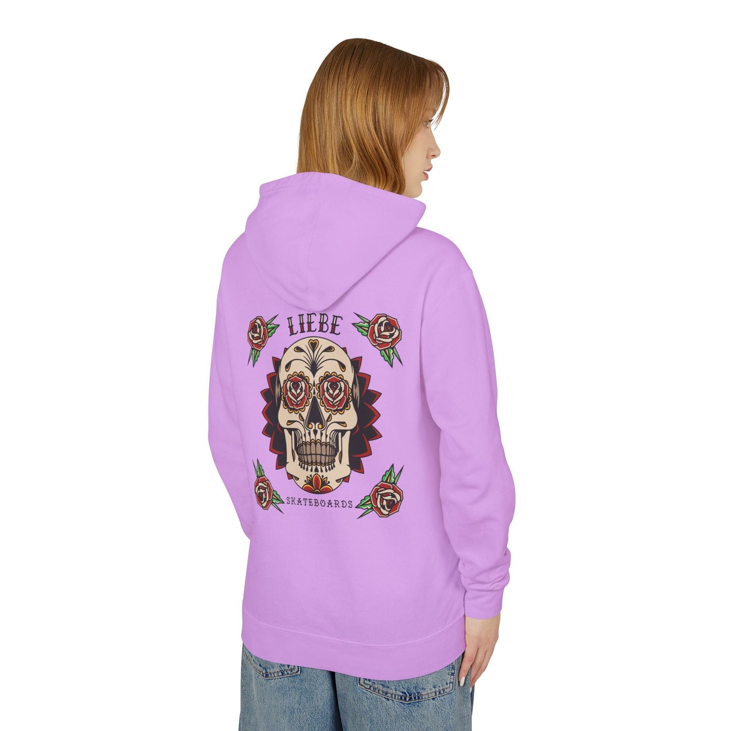 Liebe Calavera Rosa Hoodie