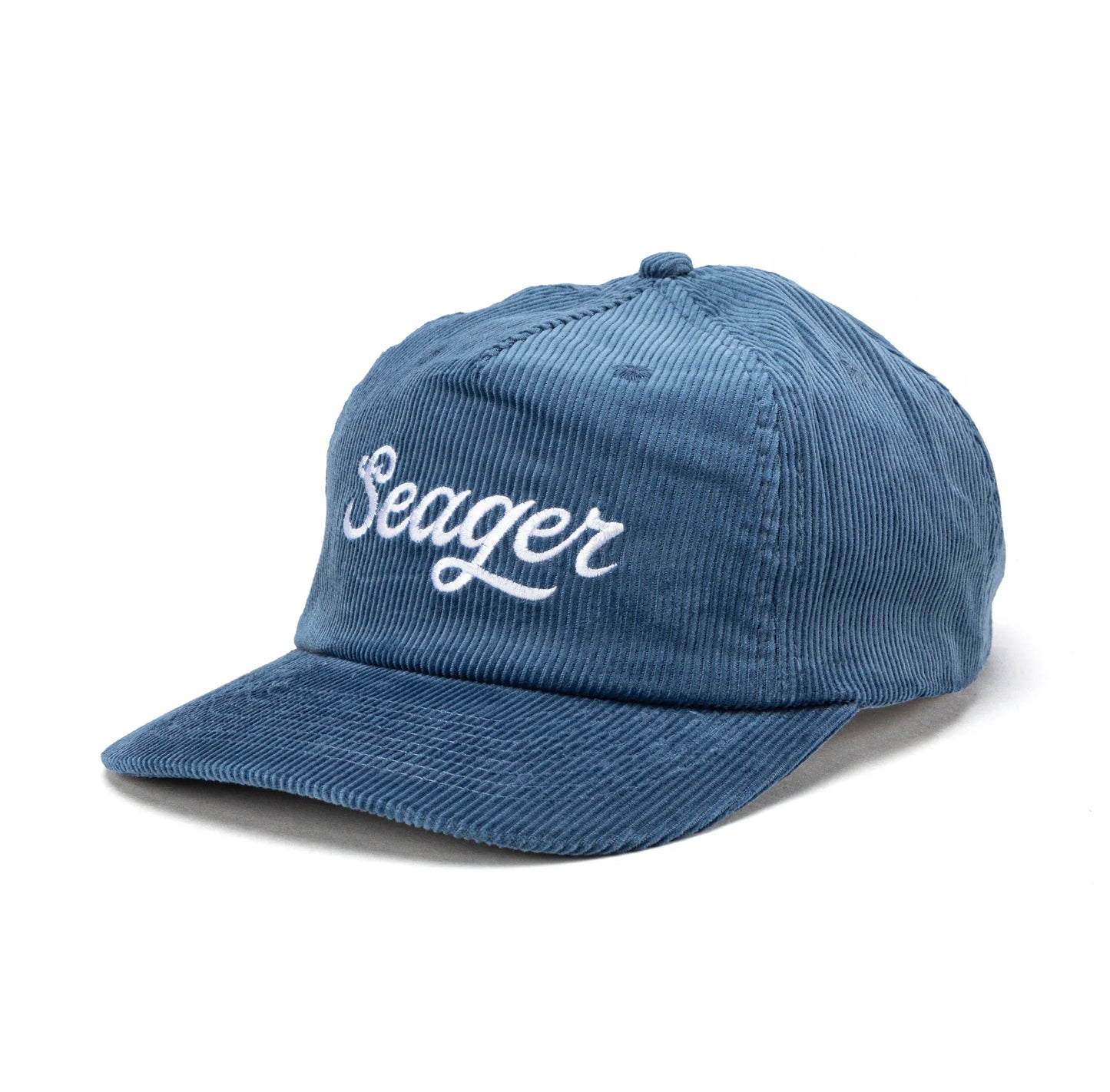 Seager Big Blue Corduroy Snapback Hat