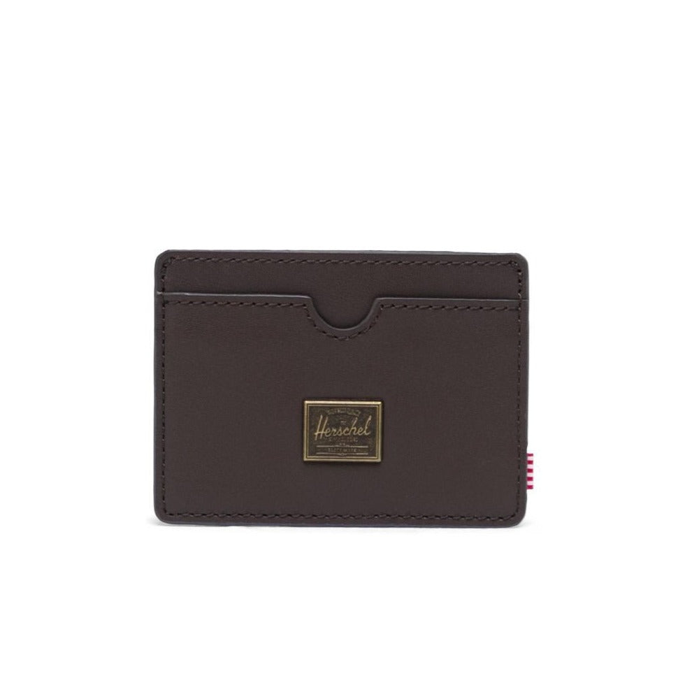 Herschel Charlie Wallet - Brown Leather