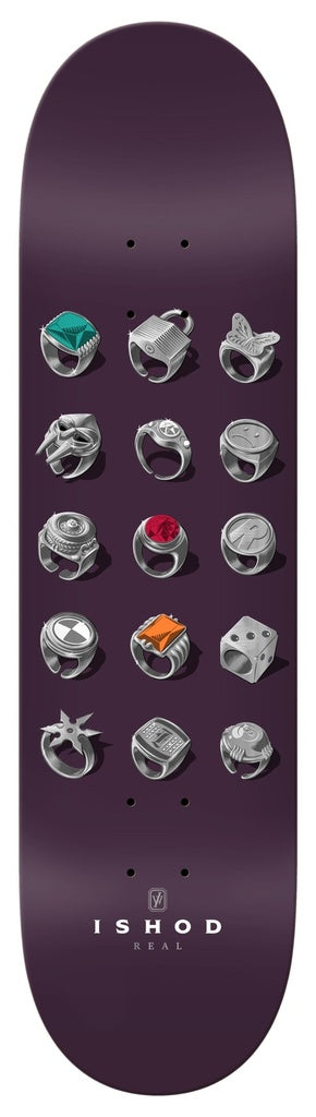 Real Ishod Jeweler Twin Tail 8.25" Skateboard Deck