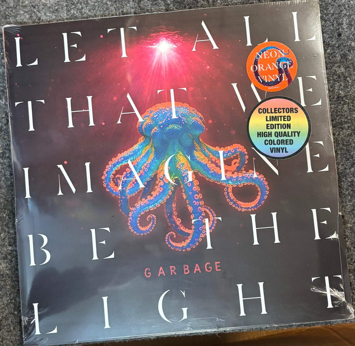 GARBAGE - Let All That We Imagine Be The Light (Color Vinyl) LP Record