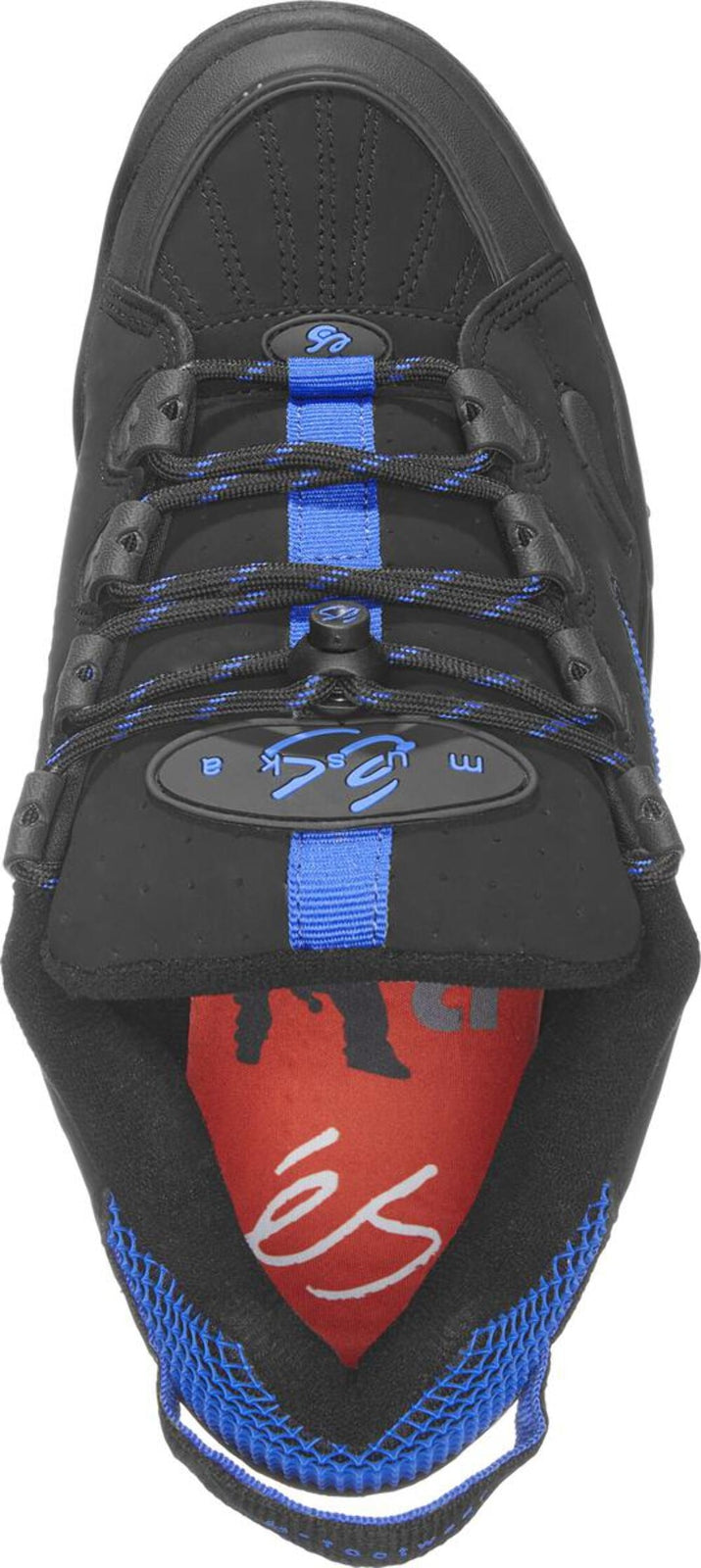 ÉS The Muska Black Royal Skate Shoes