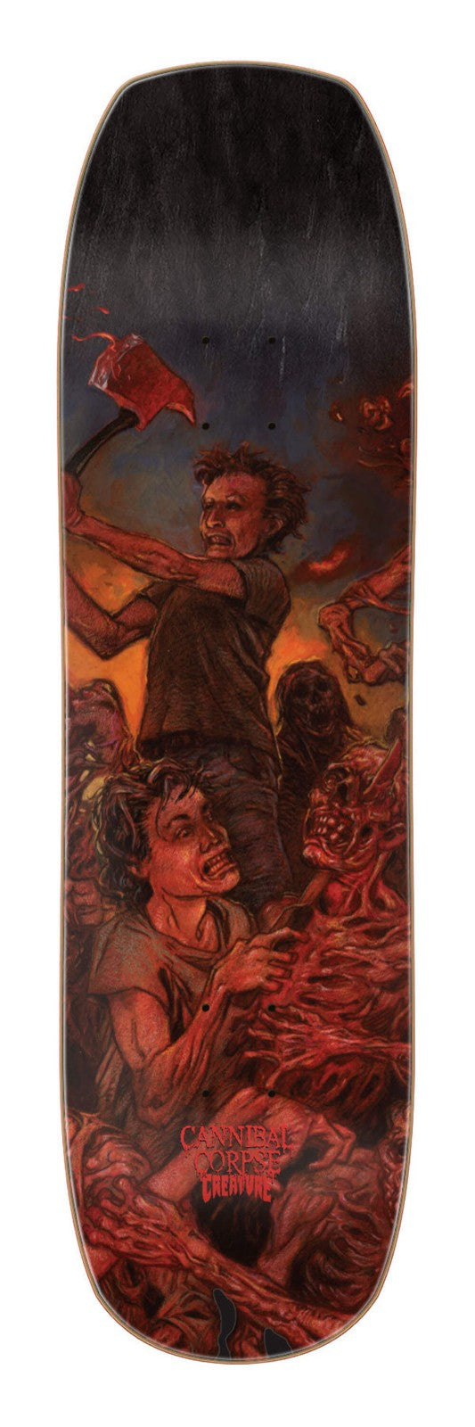 Creature X Cannibal Corpse "Chaos Horrific" 8.75" Complete Skateboard