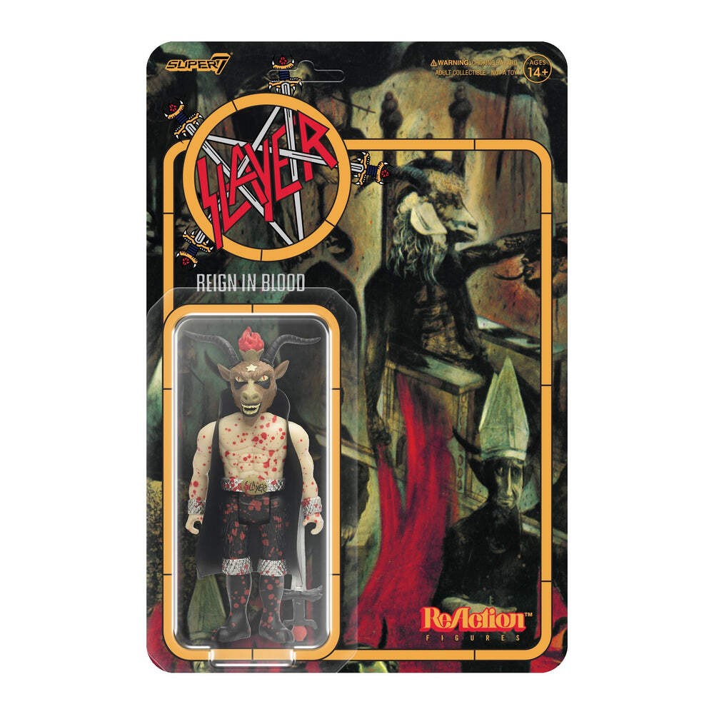 Super7 X Slayer - Minotaur (Reign In Blood) Reaction Figure