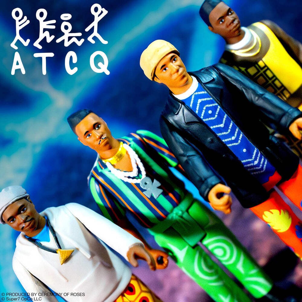 Super7 X A Tribe Called Quest - People'S Instinctive Travels Reaction Figures