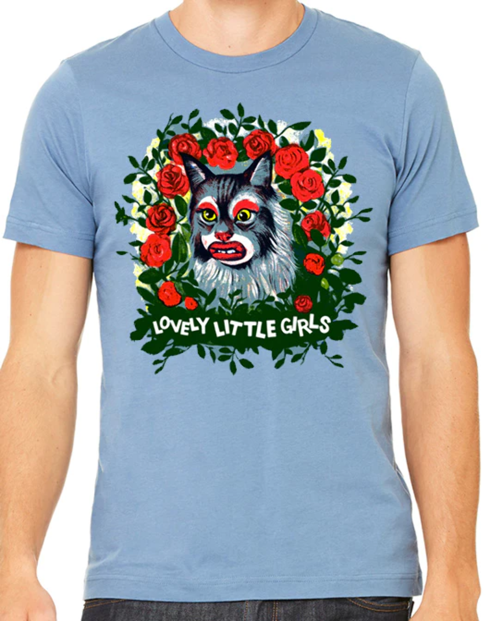 Lovely Little Girls "Smokey" Double-Sided T-Shirt