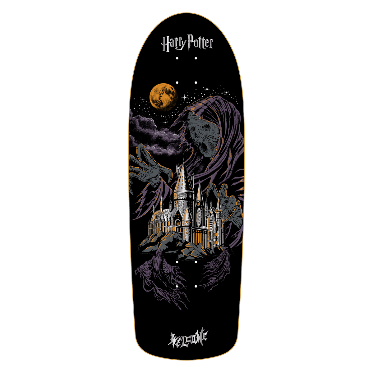 Welcome X Harry Potter Dementor On Boar 10.125" Complete Skateboard