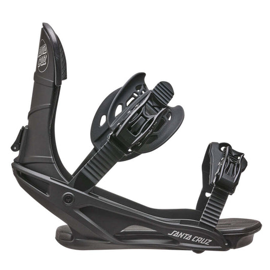 Santa Cruz Sender Snowboard Bindings Black (1 Pair)
