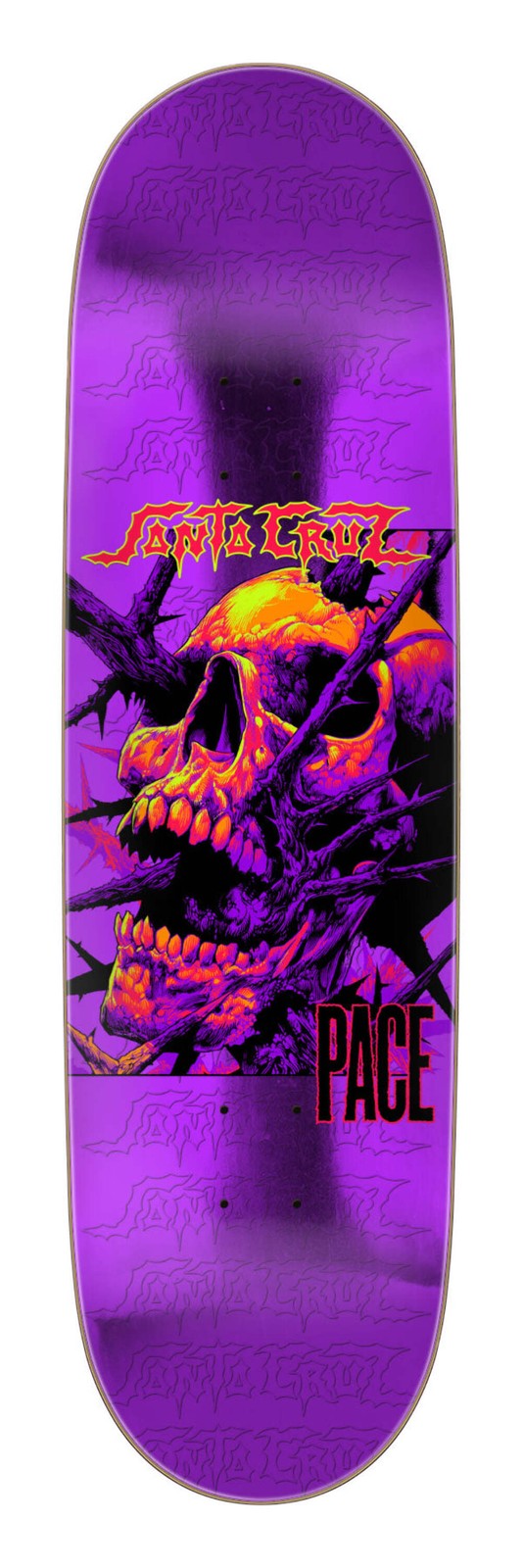 Santa Cruz Rob Pace "Deathtrap Remix" Violet 8.7" Skateboard Deck