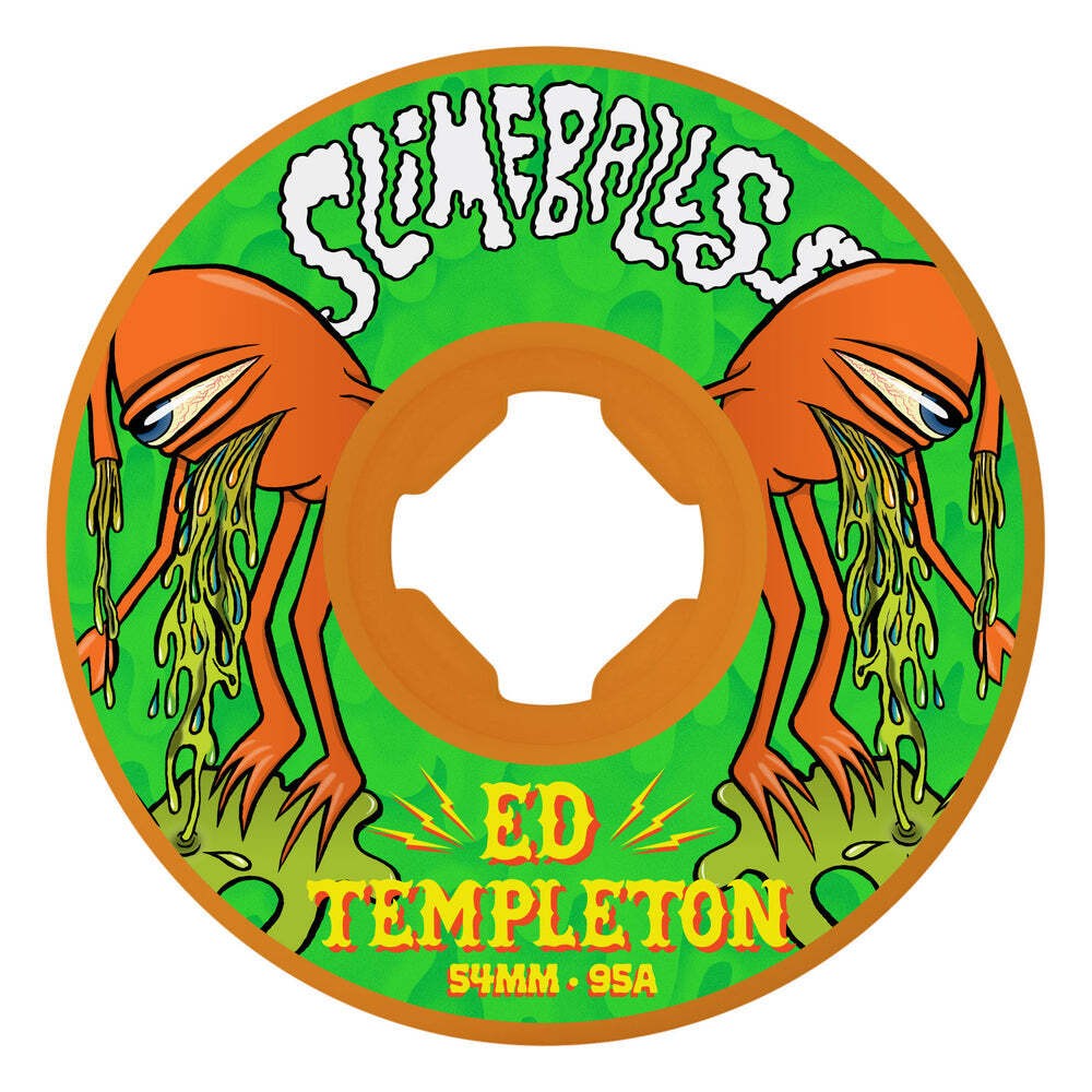 Slime Balls Ed Templeton Hardline 54mm 95A Skateboard Wheels