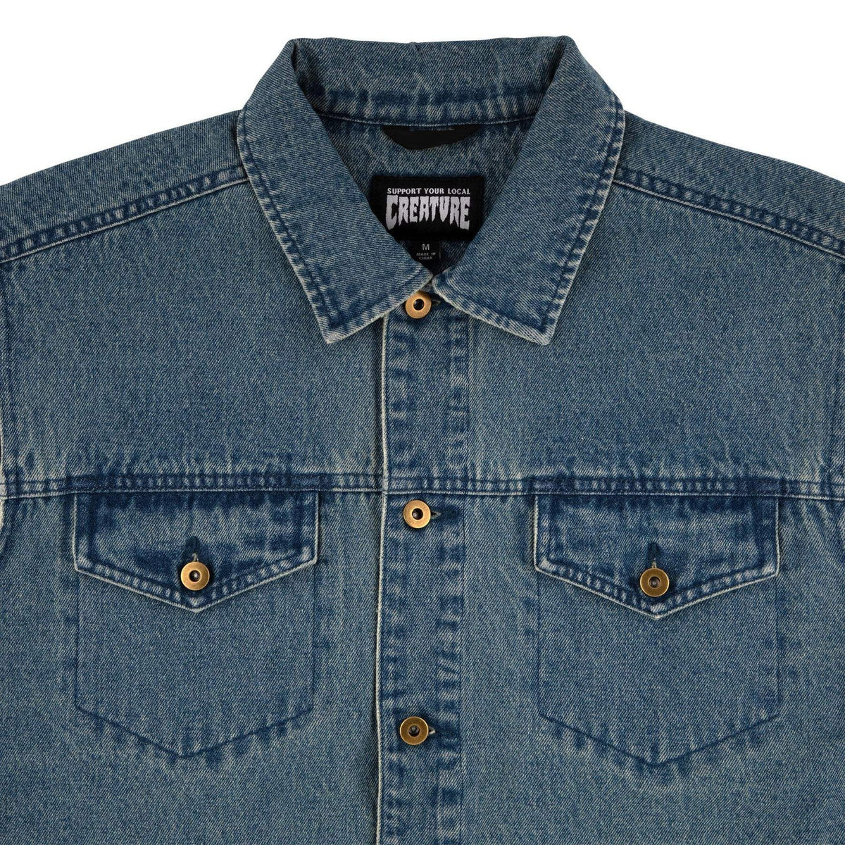 Creature X Cannibal Corpse Denim Vest