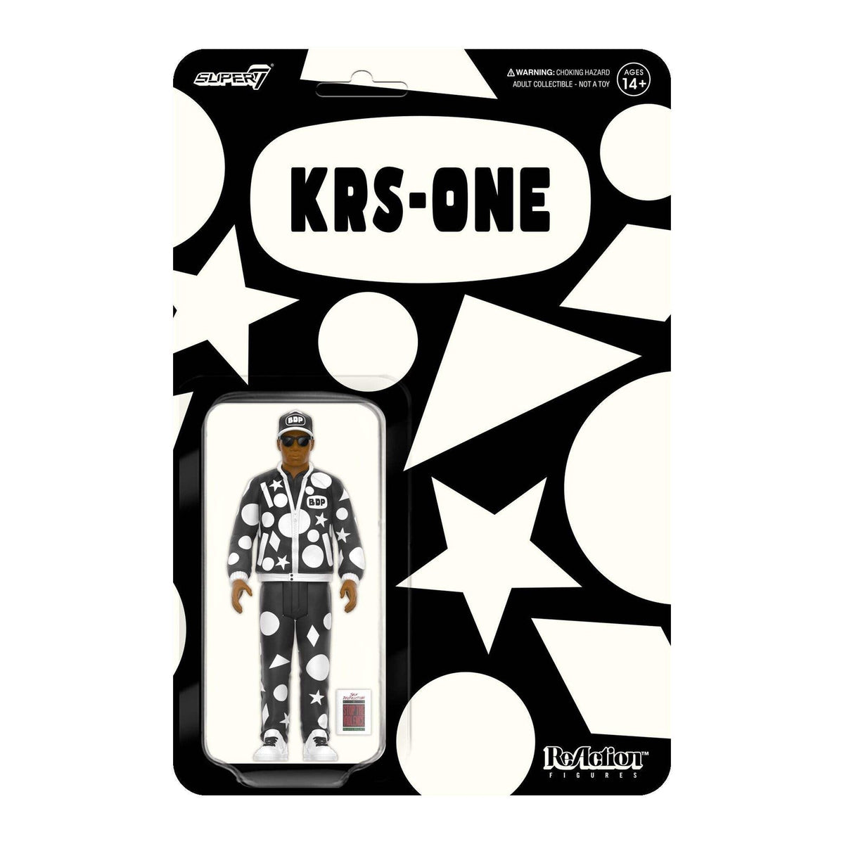 Super7 X Krs-One (Self Destruction) Reaction Figure