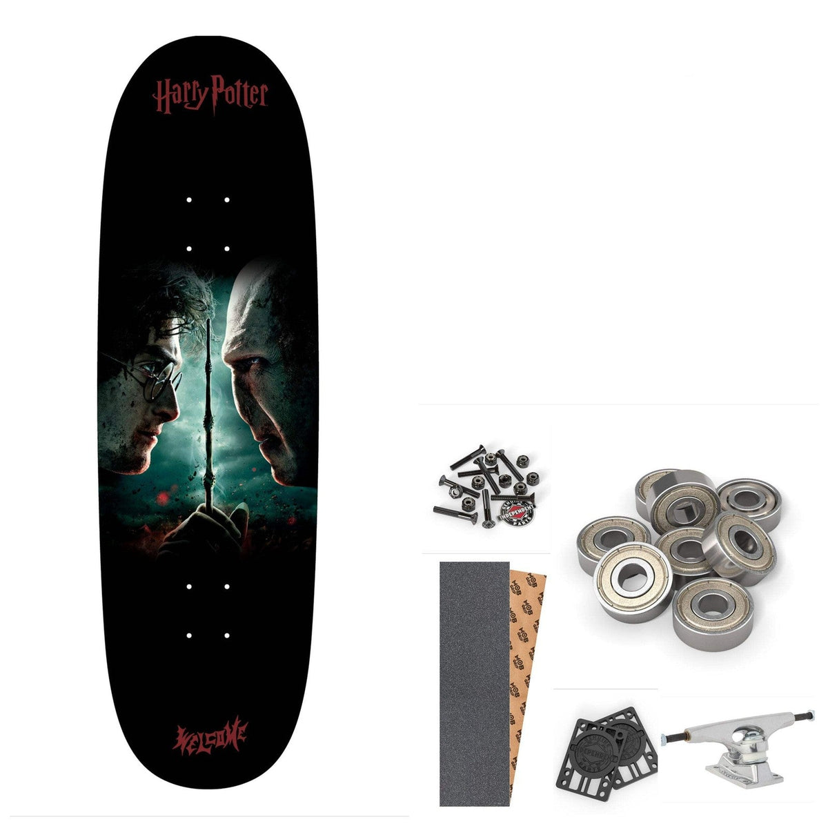 Welcome X Harry Potter Finale On Boline 2.0 9.5" Complete Skateboard