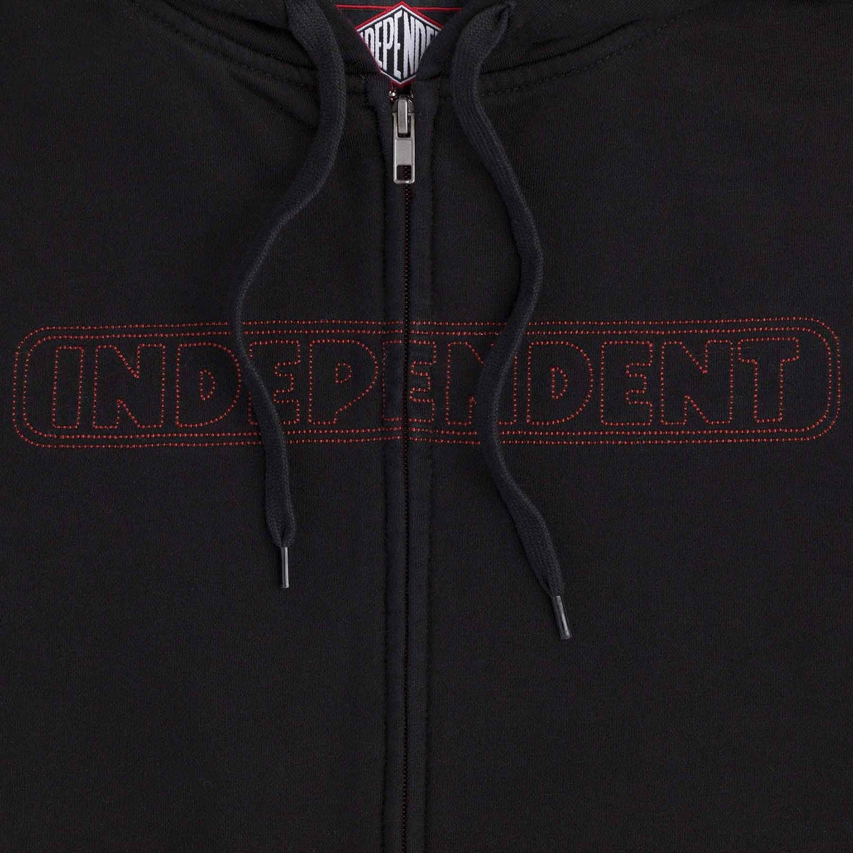 Independent Truck Bar Stitch Zip Hooded Sweatshirt